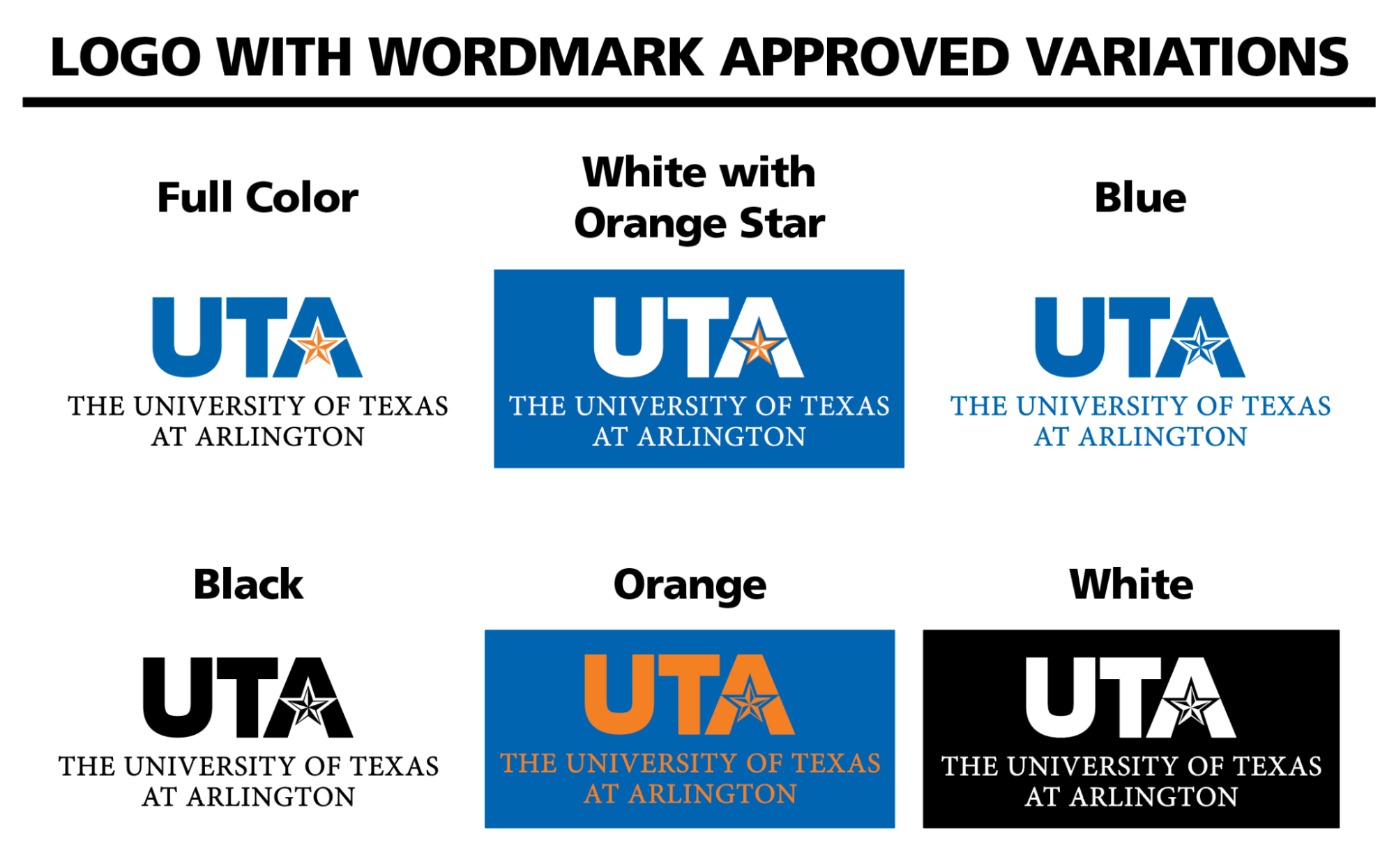 logo with wordmark approved varations