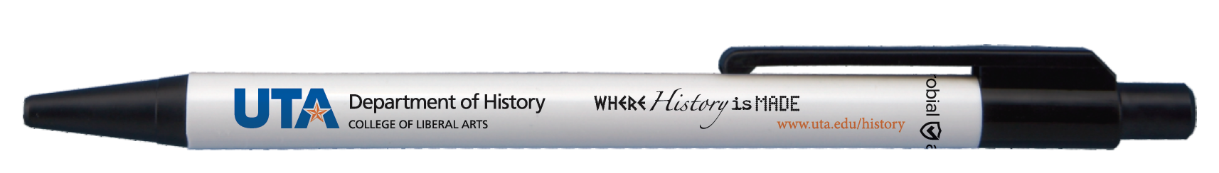 tagline use on a pen
